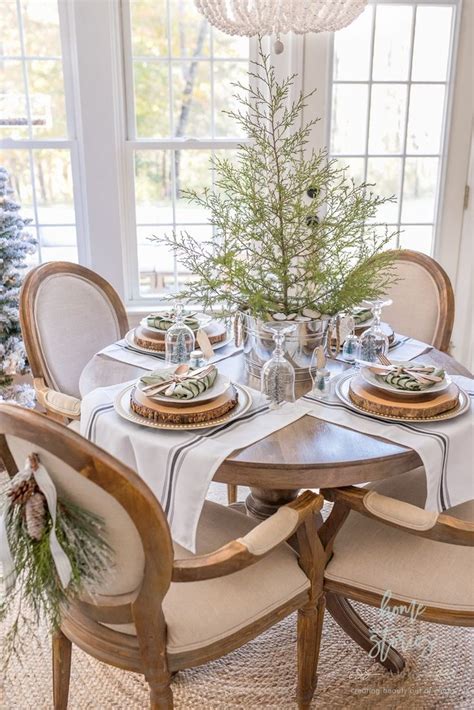 Winter Dining Room Decoration Ideas On Your Table 30 Homyhomee