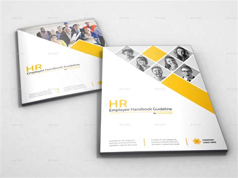 Employee Handbook Cover Page Design