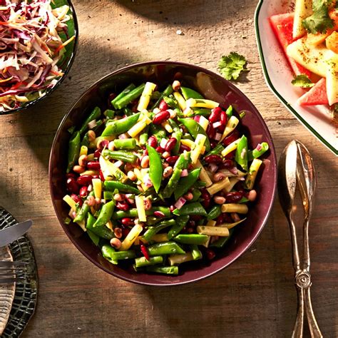 How To Make Barbecue Bbq Mushroom And Green Bean Salad