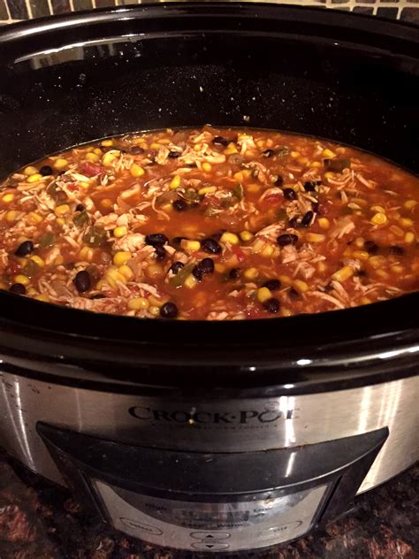How to make crock pot chicken tortilla soup to a crock pot add, chicken breast, diced onions, garlic, zucchini, squash, smoked paprika, chipotle chili powder and diced fire roasted tomatoes. Easy Mexican Chicken Tortilla Soup Crock-Pot 5-Ingredient ...