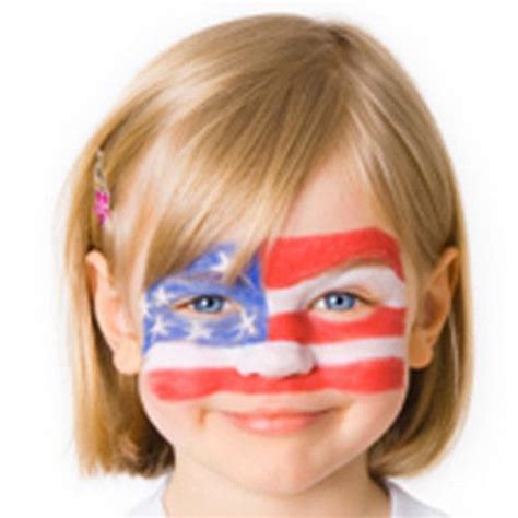 Patriotic Face Paints Face Painting Easy Face Painting Designs Face