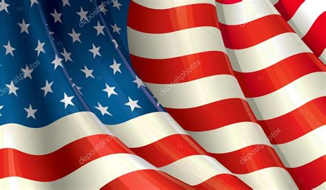 American Flag Waving — Stock Photo © Nazlisart 9165821