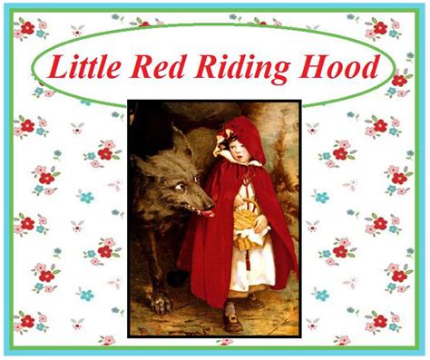 Little Red Riding Hood Loving2read