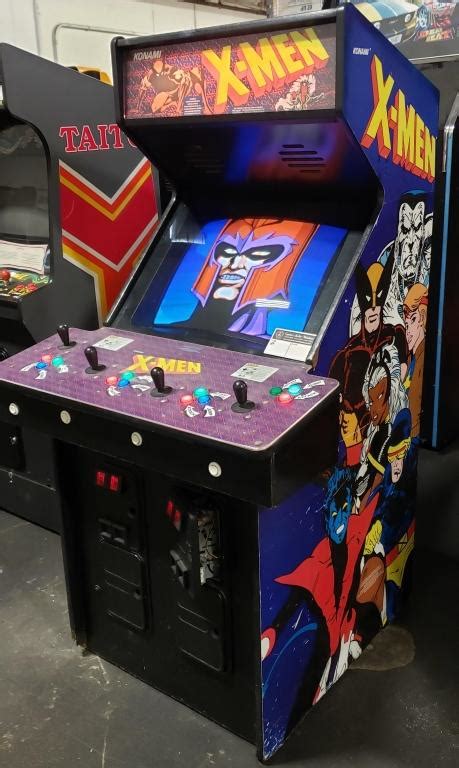 X Men 4 Player Konami Classic Arcade Game