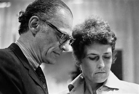 Playwright Arthur Miller With Wife Inge Morath Pictures Getty Images
