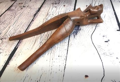 Carved Naked Woman Nutcracker For Nutshell Etsy Ireland