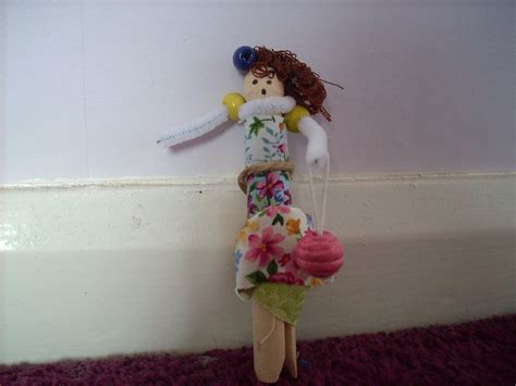 Clothes Peg Dolls · How To Make A Doll Accessory · Embellishing And No