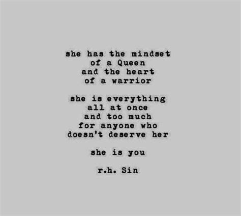 She Is Everything All At Once R H Sin Sin Quotes Inspirational