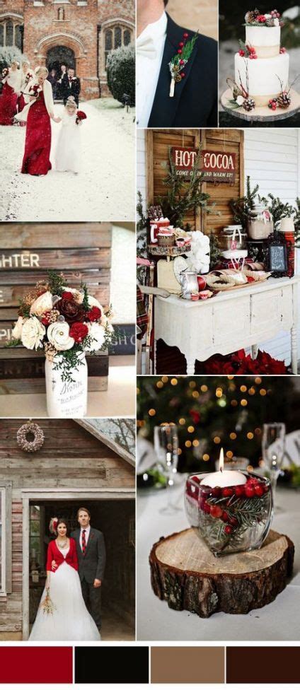 Best Wedding Winter Rustic Colors 33 Ideas Winter Wedding Colors