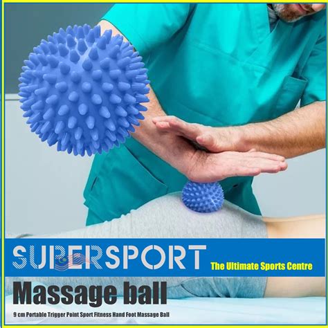 Supersport 75cm9cm Yoga Massage Ball Roller Reflexology Stress Hand