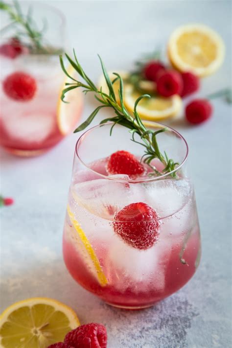 Refreshing Raspberry Lemon Wine Spritzer Recipe My Dominican Kitchen