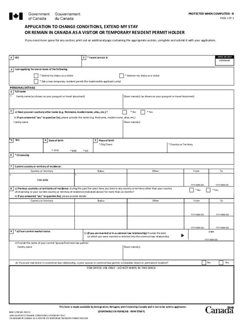Application Canada 2022 2024 Form Fill Out And Sign Printable Pdf