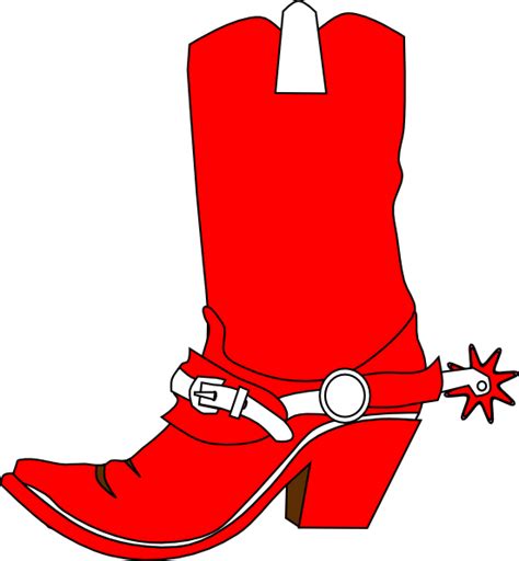 Cowgirl Boot Clip Art At Vector Clip Art Online Royalty