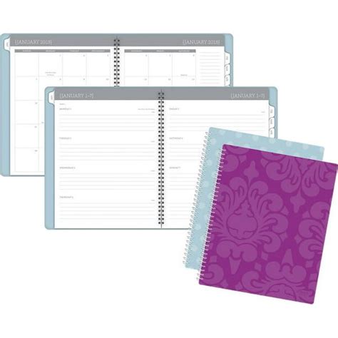 Mead Fashion Weekly Monthly Large Poly Planner Weekly Monthly