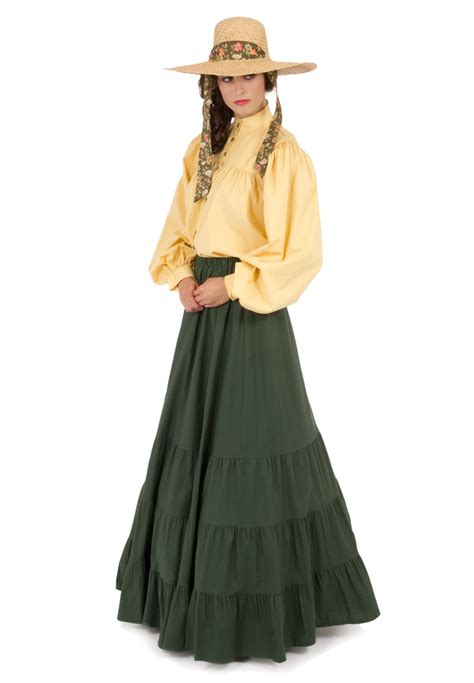 Old West Prairie And Saloon Dresses And Gowns From Recollections Old