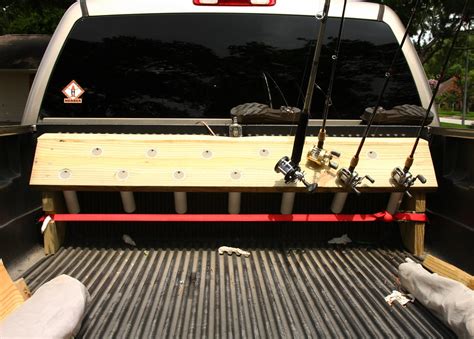 Easy Truck Bed Rod Holder 20 Bucks And A 6 Pack The Hull Truth