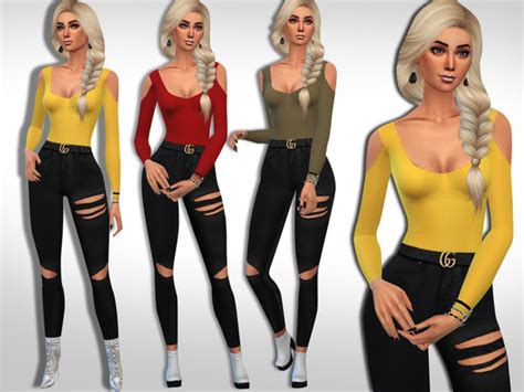 Casual Outfit By Saliwa At Tsr Sims 4 Updates