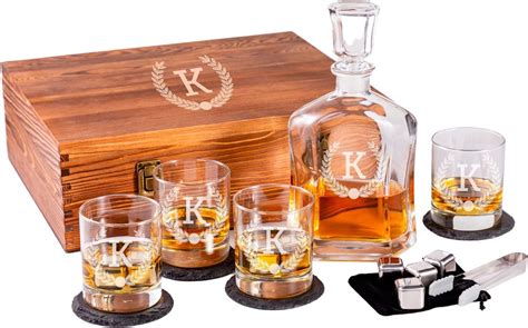 Engraved Liquor Whiskey Decanter Set Review