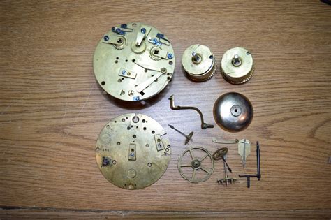 Antique French Mantle Clock Movement Parts Only Antique Price