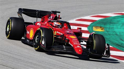 Sorpresa Ferrari La F1 75 Vola Nei Test A Barcellona Leclerc E Sainz