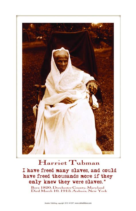 African American Historical Posters Harriet Tubman 1097