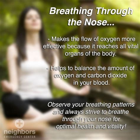 Benefits Of Breathing Through Your Nose Health Fitness Body Organs