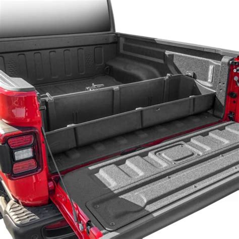 Fits Jeep Gladiator 2020 2023 Pickup Container Truck Bed Storage