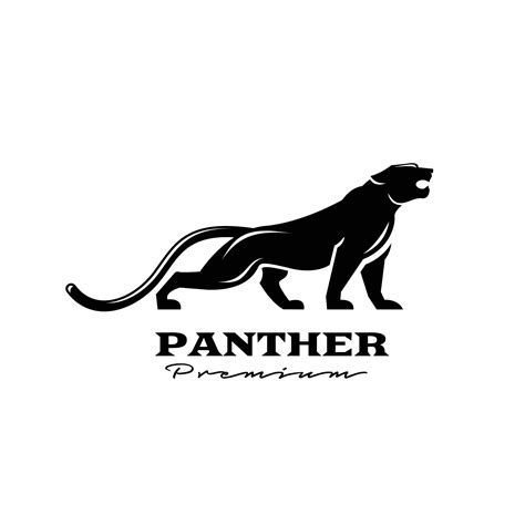 Premium Black Panther Vector Logo Illustration Design 2373601 Vector