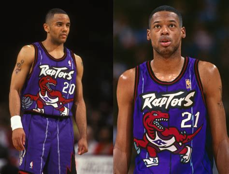We were looking for something contemporary, youthful, energetic and with an appeal that would be much at last year's slam dunk contest, when donovan mitchell paid homage to carter by wearing his jersey, it was a mitchell & ness throwback of carter's. Raptors to wear purple 'Dino' throwback jerseys during ...