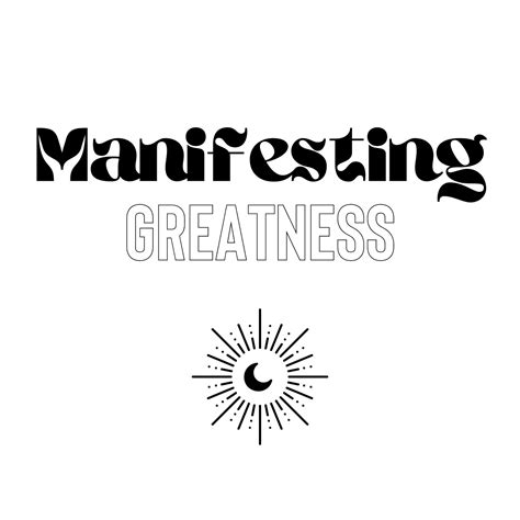 Manifesting Greatness Svg Png Cut Files Cricut T Shirt Etsy Ireland
