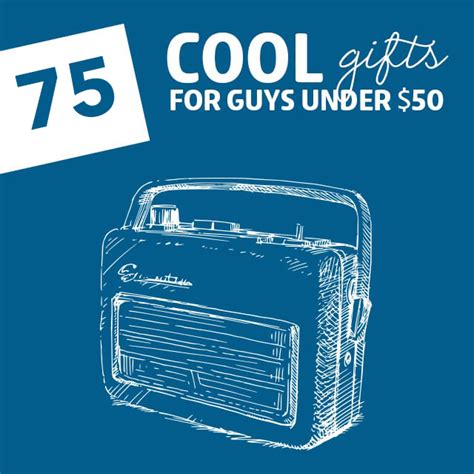 75 Coolest Gifts for Guys Under $50  Unique Gift Ideas for Men  Dodo Burd