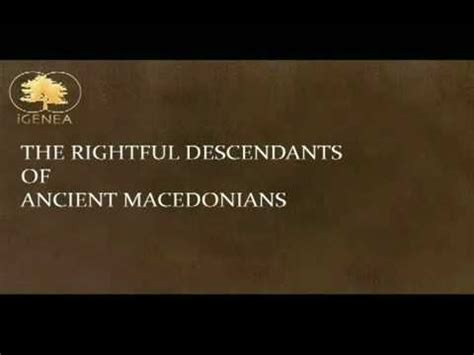 It includes leaders, generals, consorts, and other influential members of the macedonian empire that lived during and after the point of divergence in 328 bc. DNA of Macedonian people by IGENEA - YouTube
