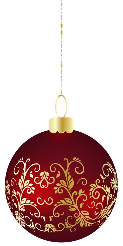 Large Transparent Christmas Ball Ornament Png Clipart Christmas