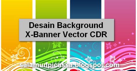 Download Desain X Banner Cdr Gratis Images