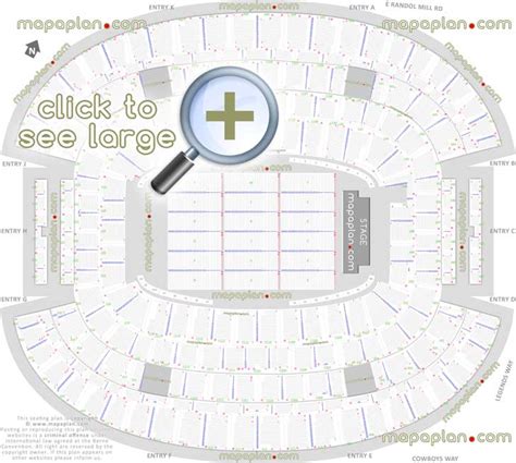Cowboys Stadium Seating Chart Virtual Review Home Decor