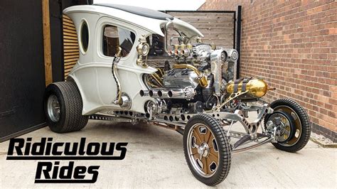 Check Out Inventor Builds Steampunk Hot Rod From Scratch Ridiculous