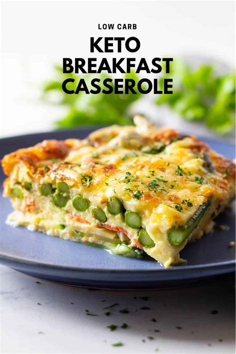 Even if you're cooking for someone who's not on the keto diet, consider giving these recipes a whirl. Easy Keto Breakfast Casserole - Green Healthy Cooking