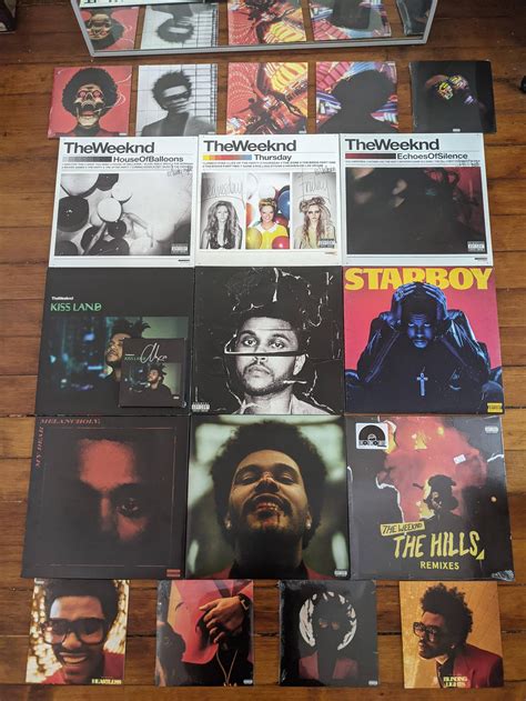 My Weeknd Vinyl Collection Finally Got All The Albumsmixtapes