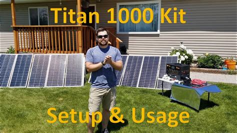 Titan 1000 Kit Setup And Usage Youtube