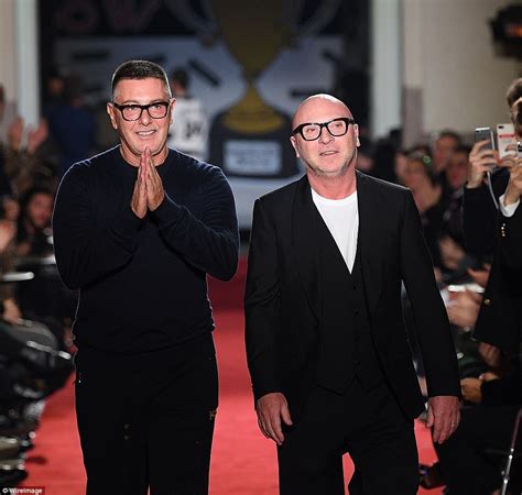 Dolce And Gabbana Designers Say The Brand Will Die With Them Daily Mail