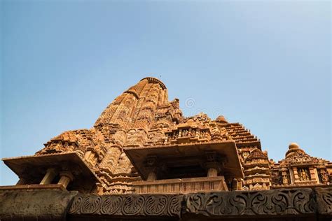 View Of Lakshmana Temple In Khajuraho India Stock Photo Image Of
