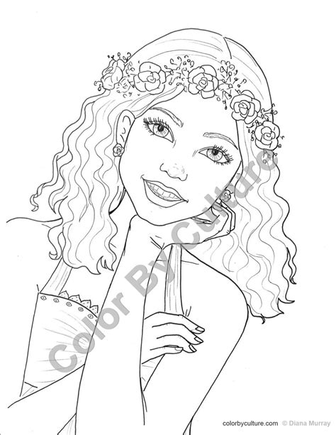 Girly Pages For Teens Coloring Pages