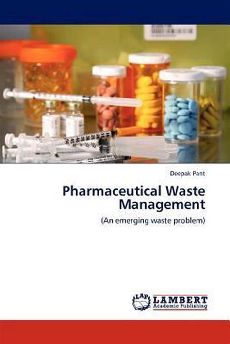 Pharmaceutical Waste Management 9783845440897 Deepak Pant Boeken