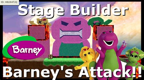 Super Smash Bros Ultimate Stage Builder Barneys Attack Youtube