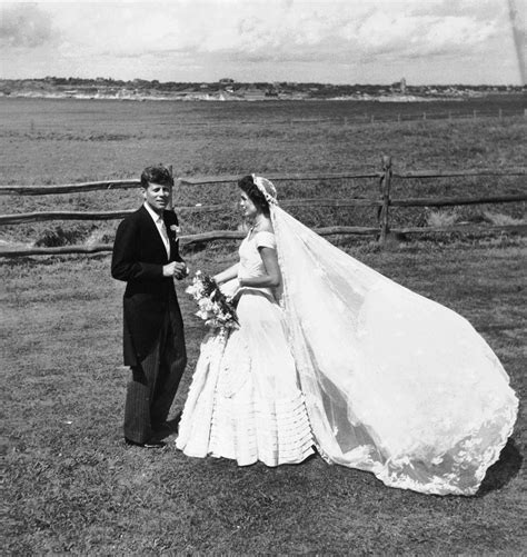 Jackie Kennedy Wedding Dress Pictures Photos Of Jfk Jackies Wedding