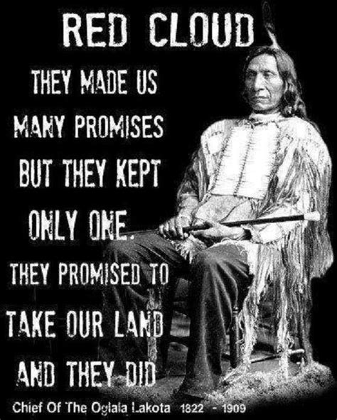 Chief Red Cloud Native American Quotes American Quotes American