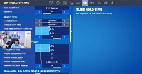 What Controller Settings Does Faze Sway Use In Fortnite