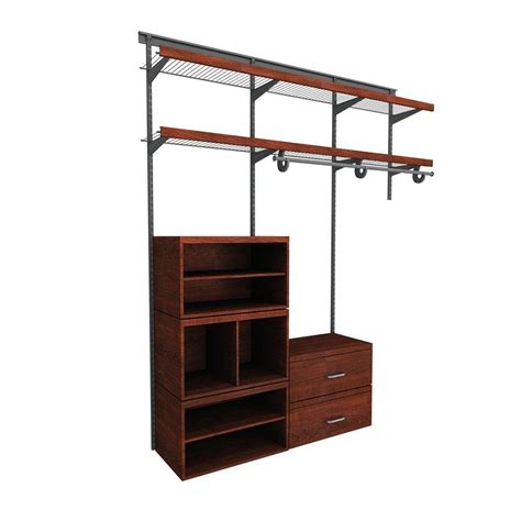 ClosetMaid ShelfTrack 5 Ft To 8 Ft 12 In D X 96 In W X 78 In H