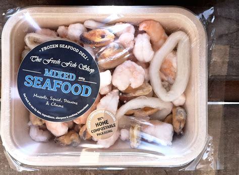 Frozen Seafood Mix 400g Serves 2 4 The Fresh Fish Shop Uk