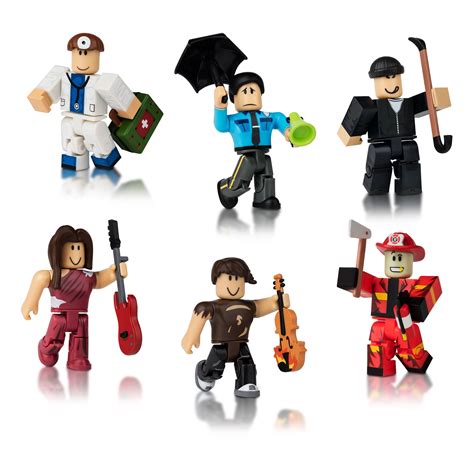 Roblox Action Collection Citizens Of Roblox Six Figure Pack Includes